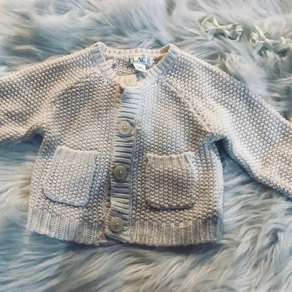 Ivory Creme Holiday Sweater 3-6 months